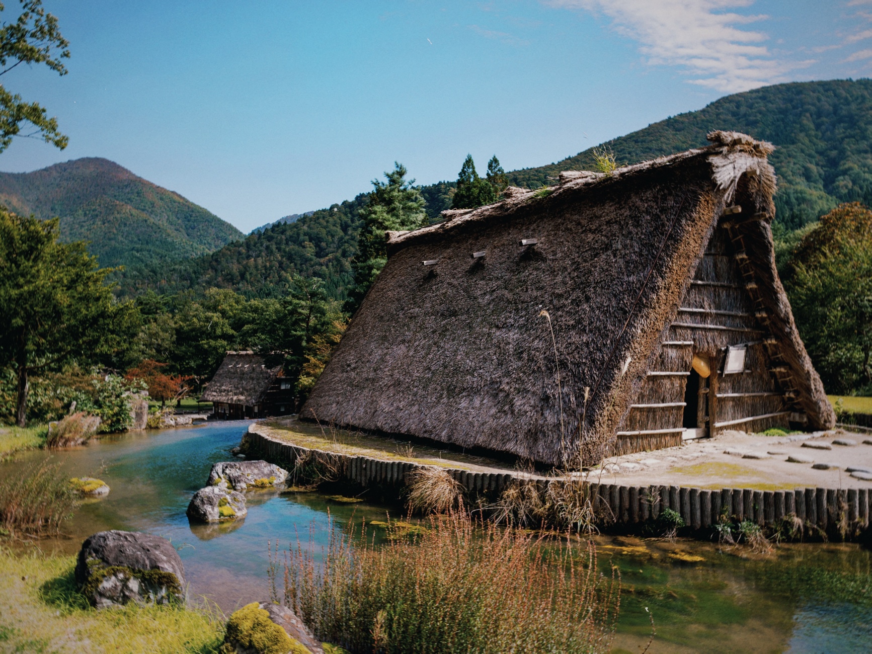 Casa gassho-zukuri en Gokayama