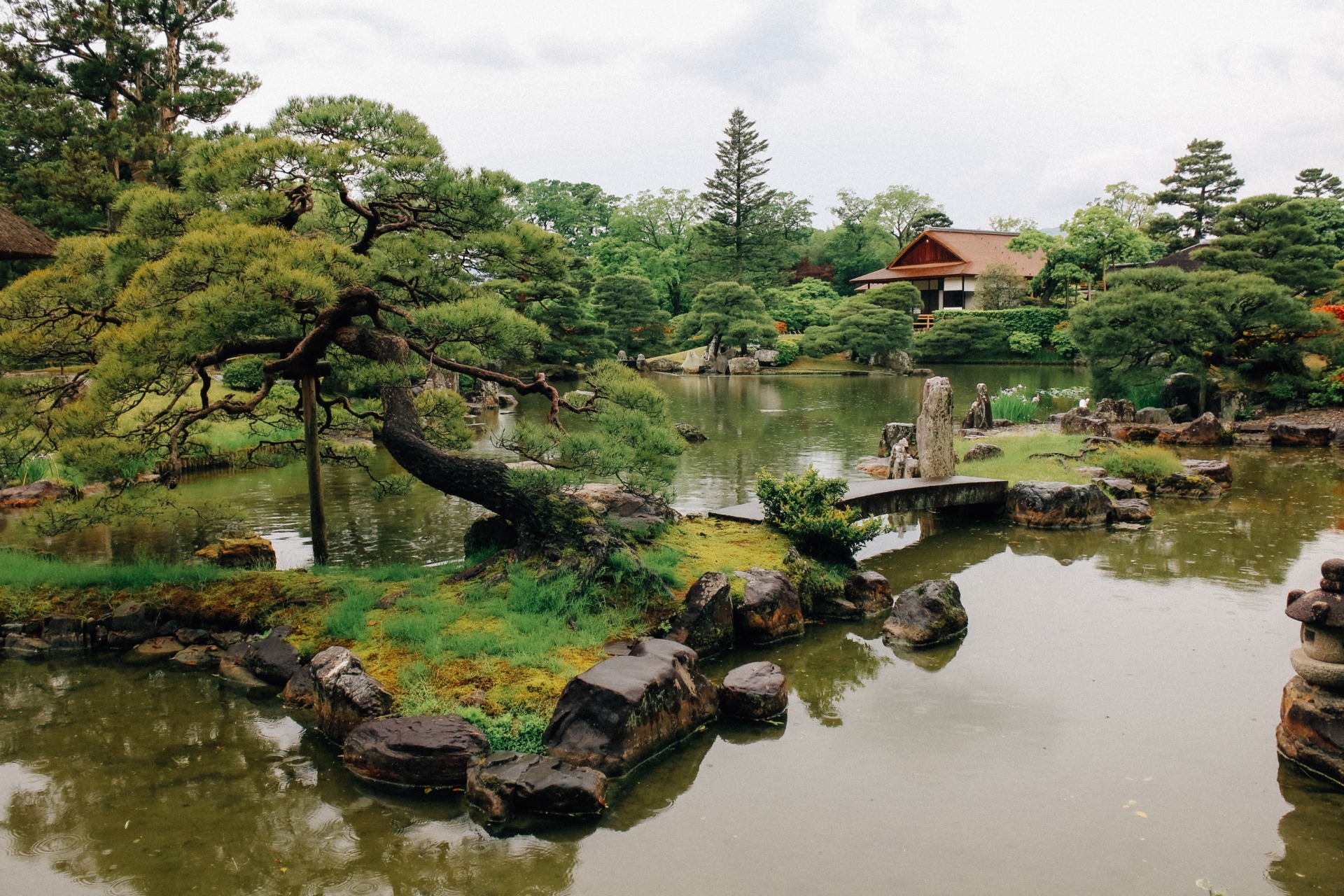 Jardín de la villa Katsura en Kioto