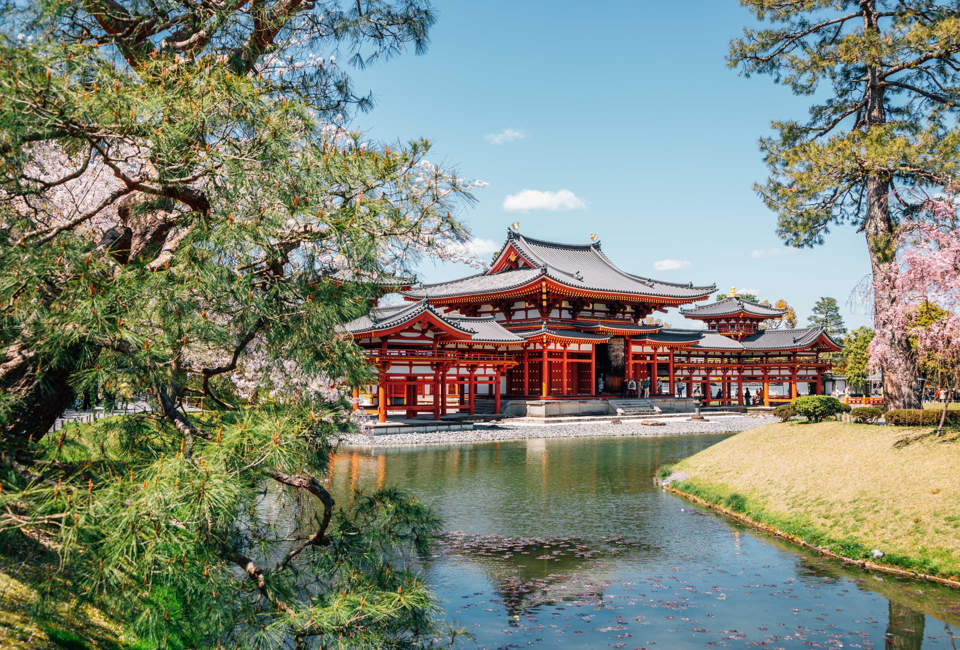 Imagen primaveral en Byodo-in