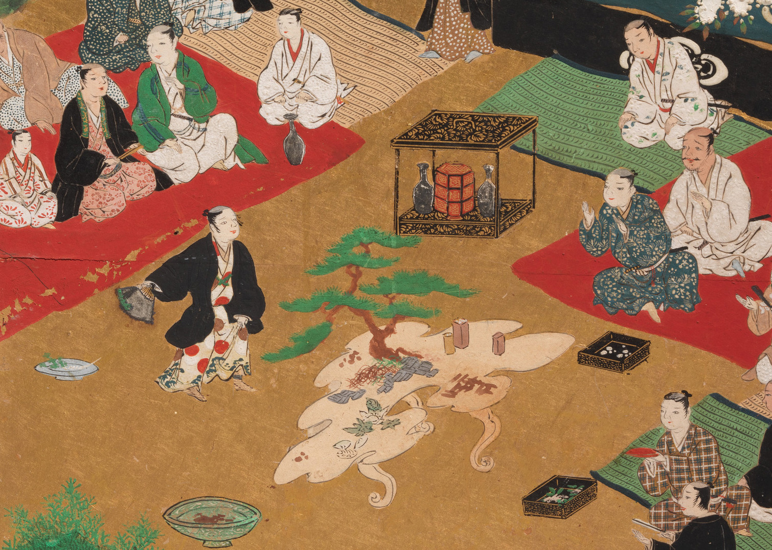 Suhama, forma ancestral de bonsái en Higashiyama, Kioto