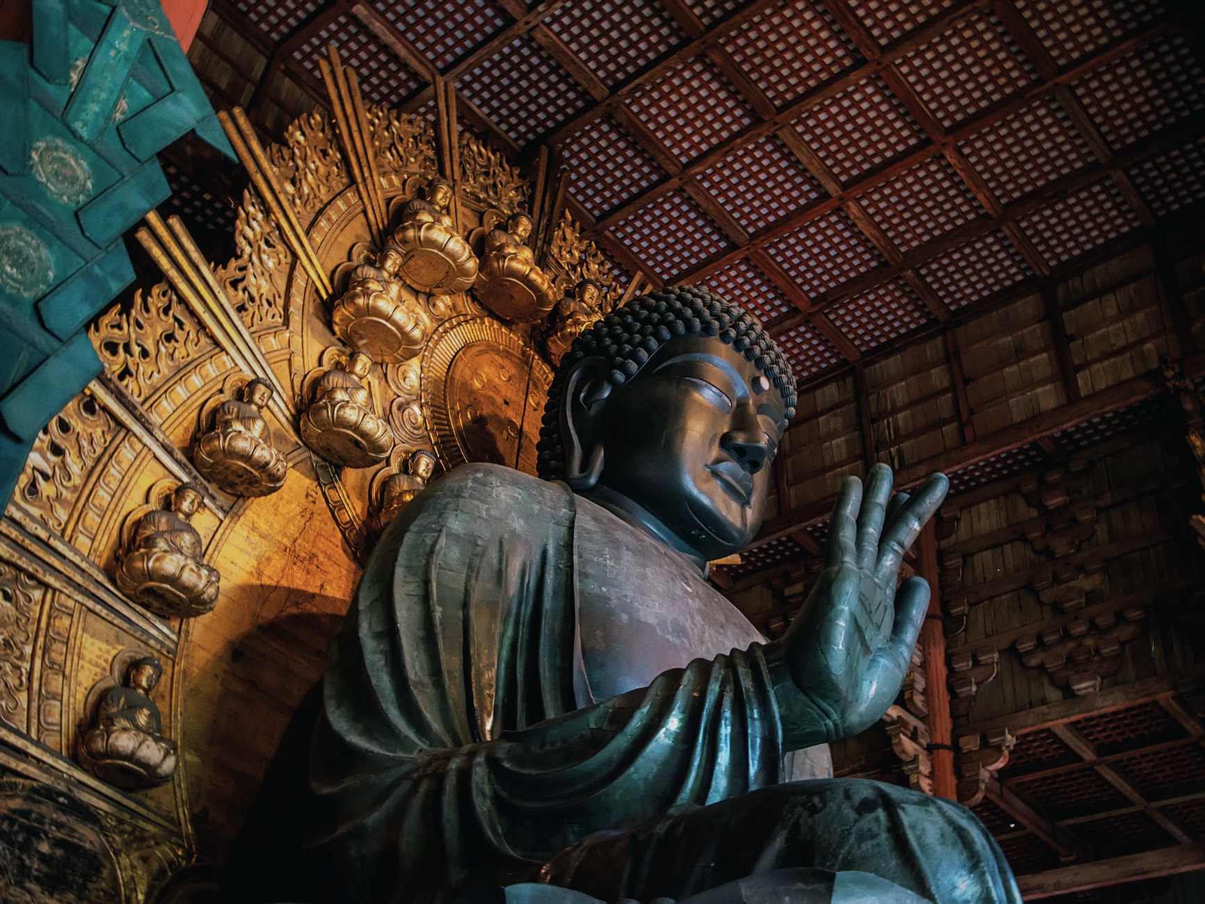 Gran Buda (Daibutsu) del templo Todai-ji en Nara