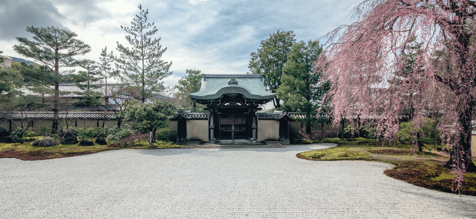 Vista del templo Kodai-ji
