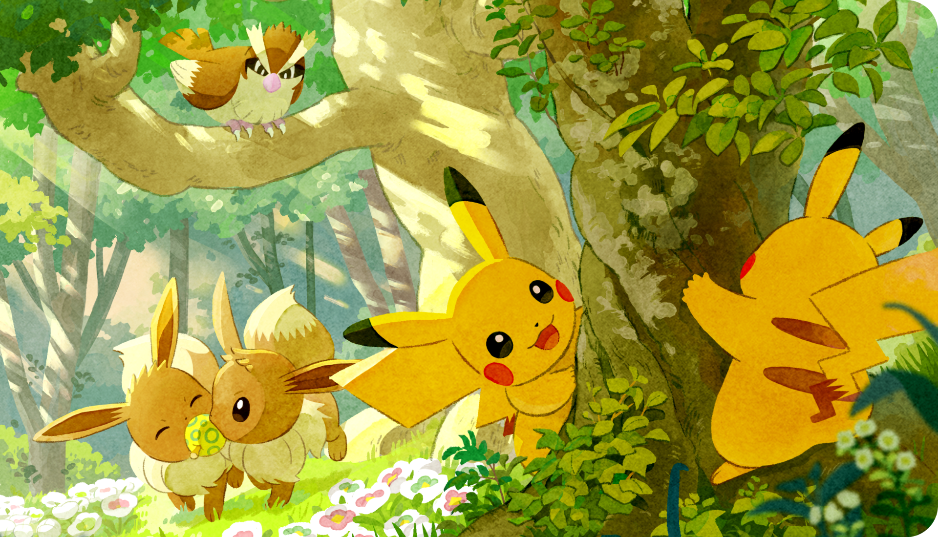 Pokémon Forest en PokéPark KANTO