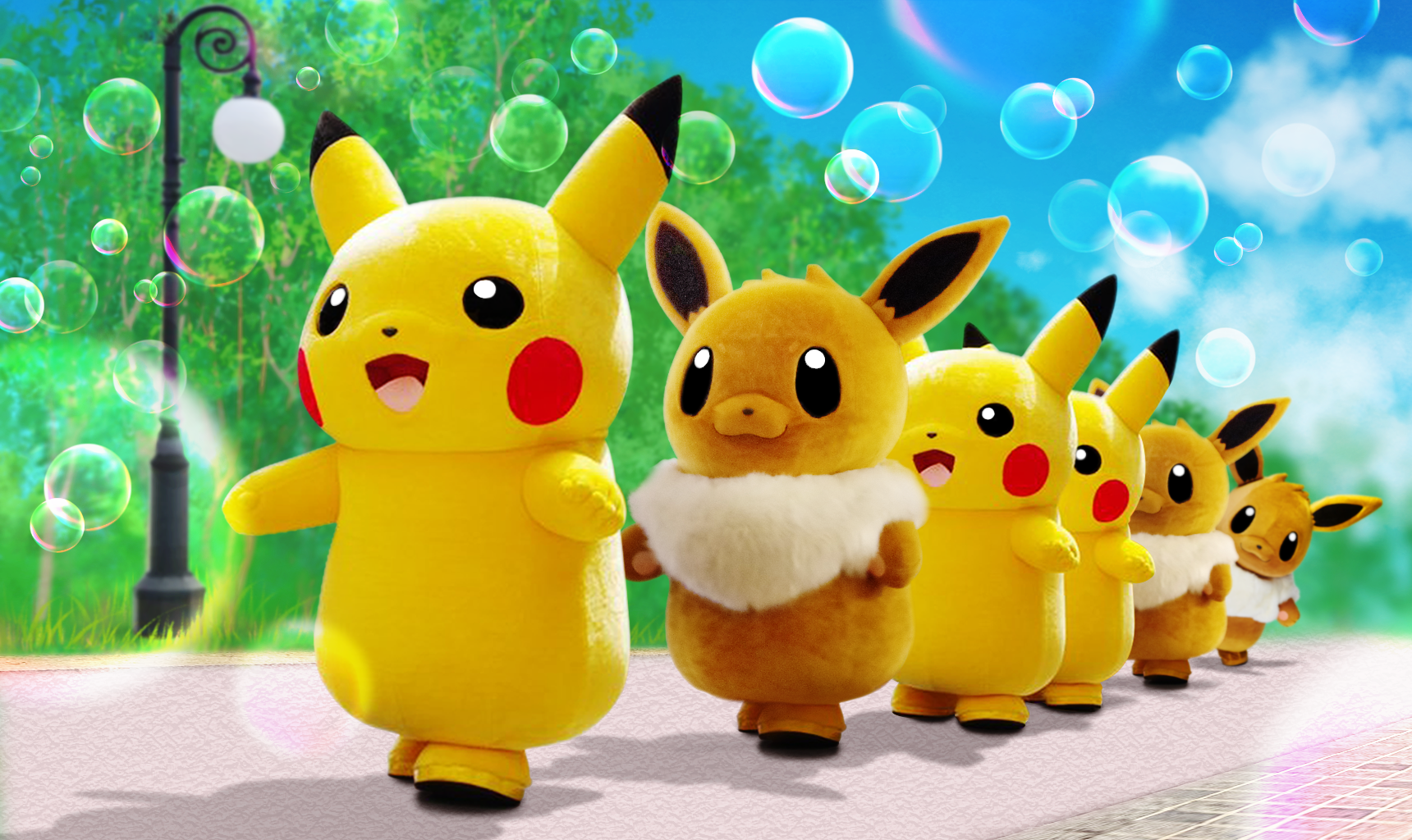 Imagen promocional Pika Vee Bubble Parade