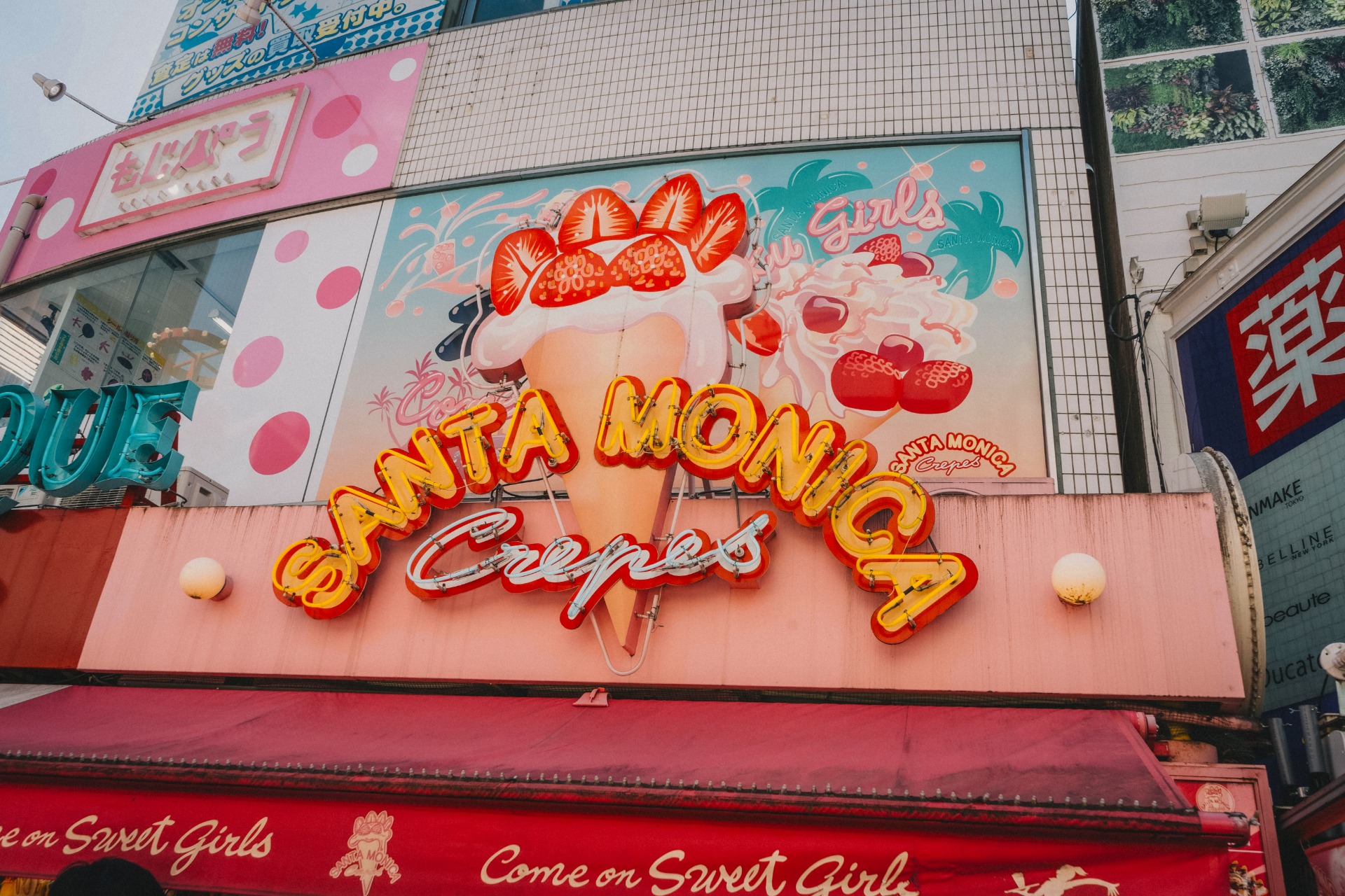 Santa Monica Crepes en Harajuku