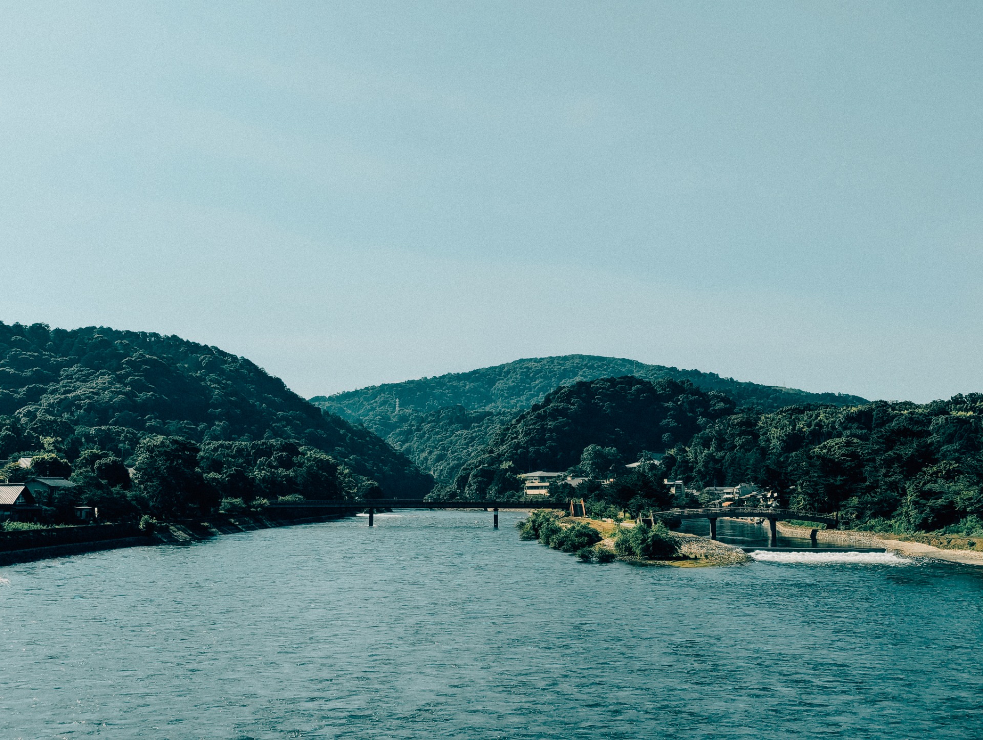 Uno de los paisajes de Uji