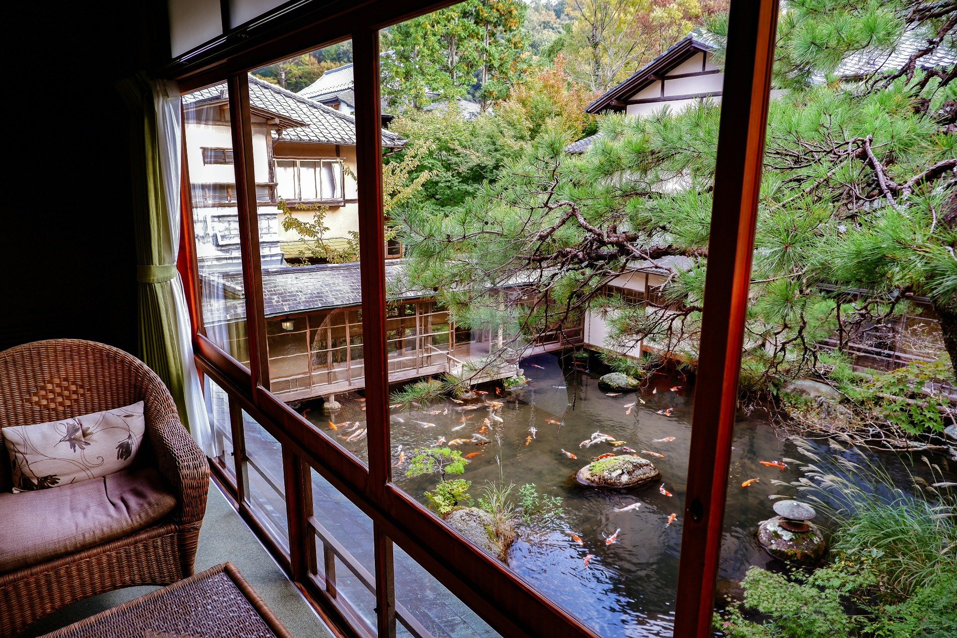 Vista del exterior en Izu 