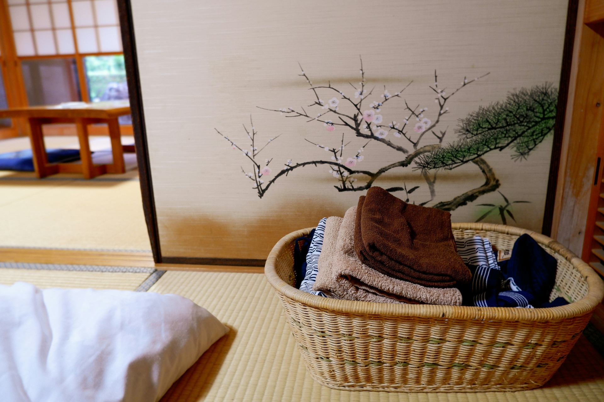 Ropa proporcionada por el alojamiento en Japón