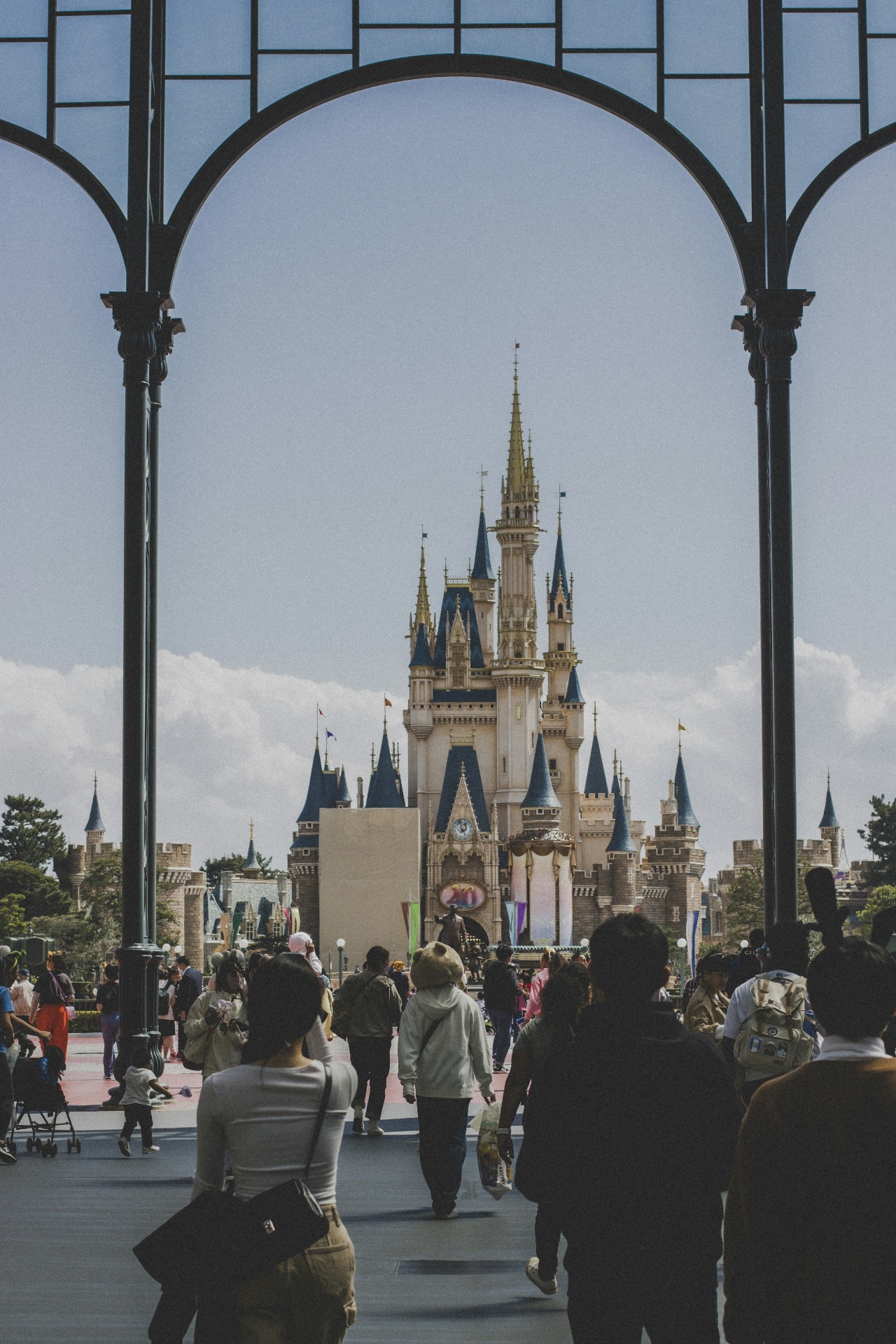 El castillo en Tokyo Disneyland