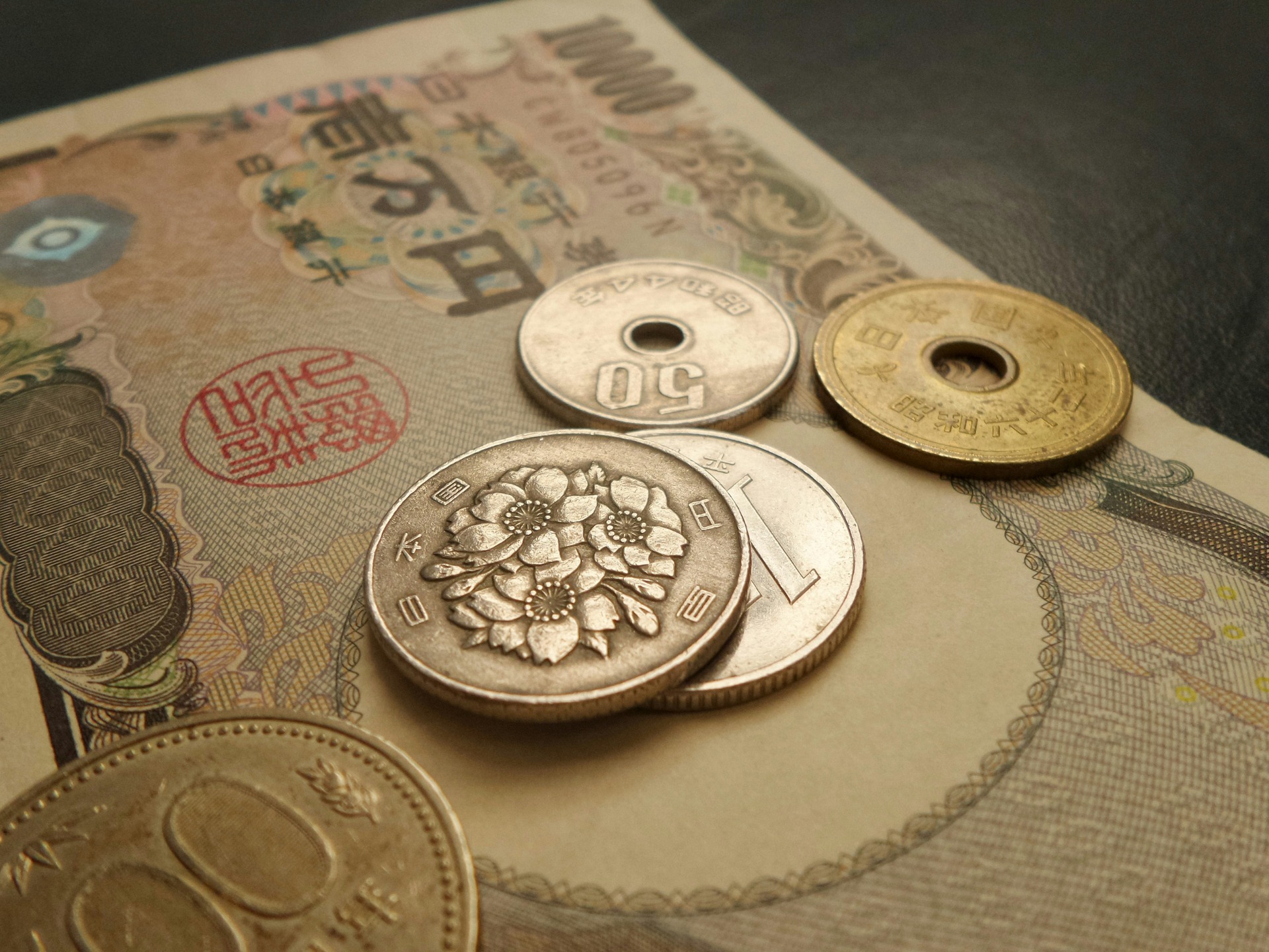 Dinero en efectivo en Japón