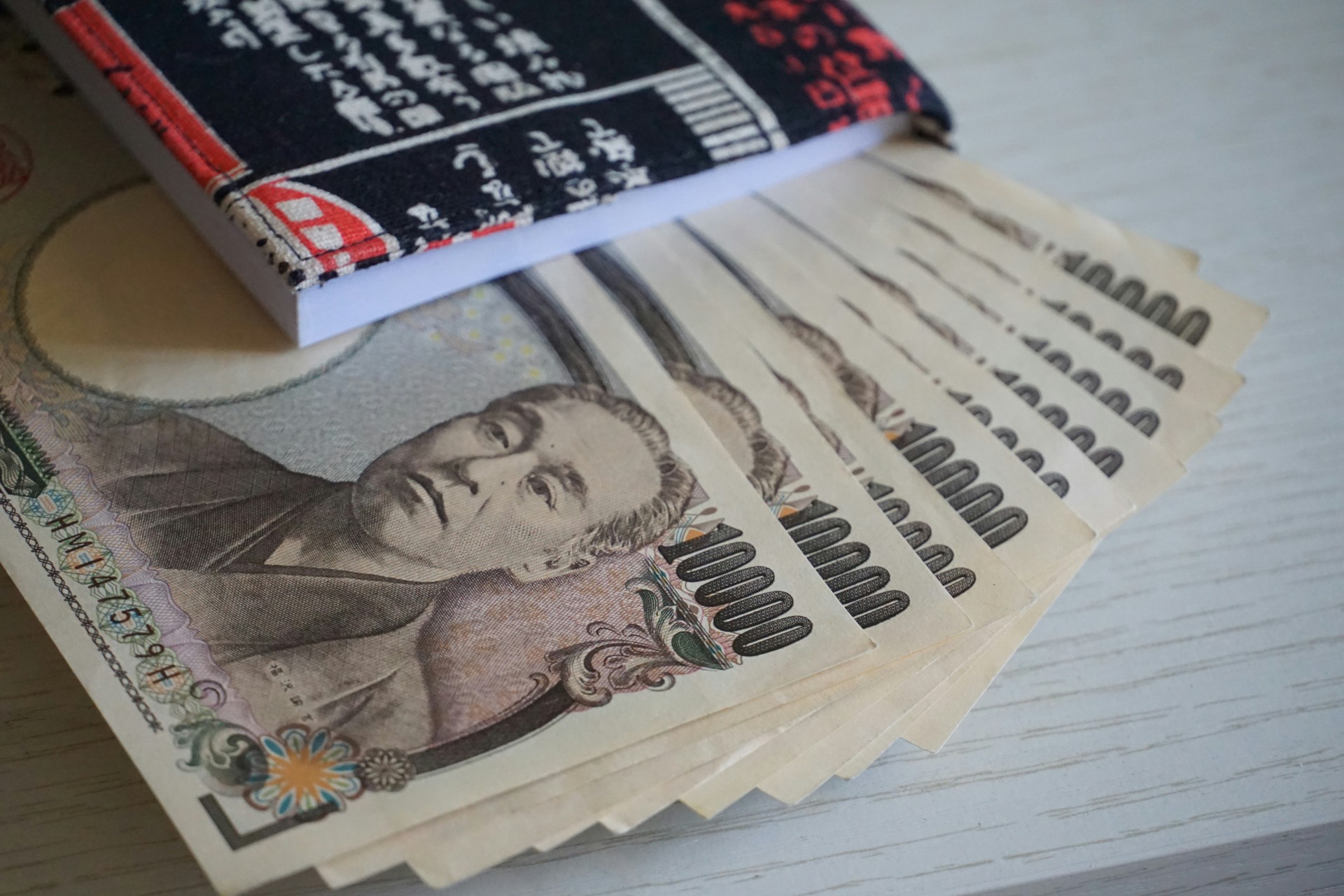 Dinero en efectivo en Japón