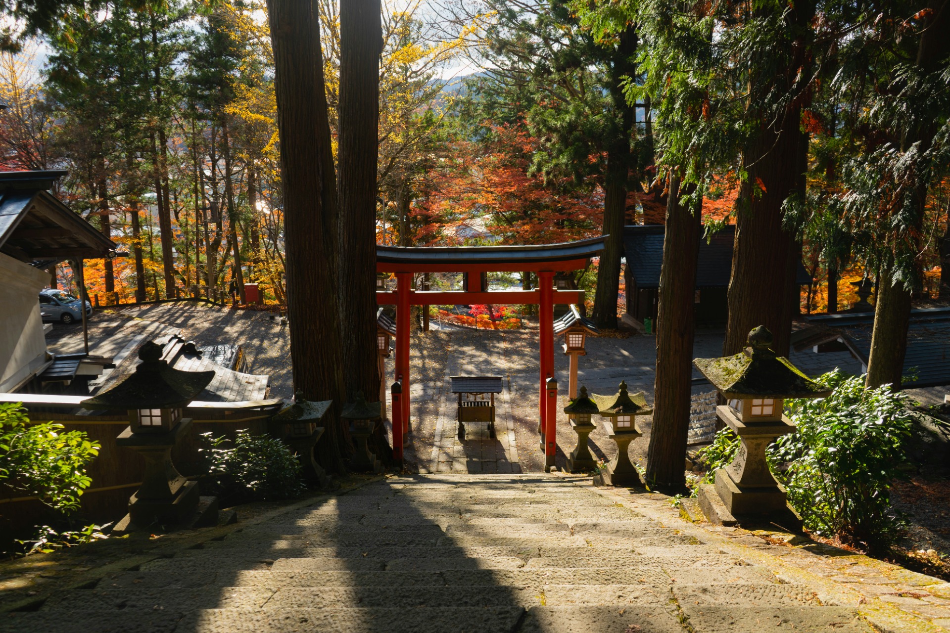 Puerta Torii en Takayama