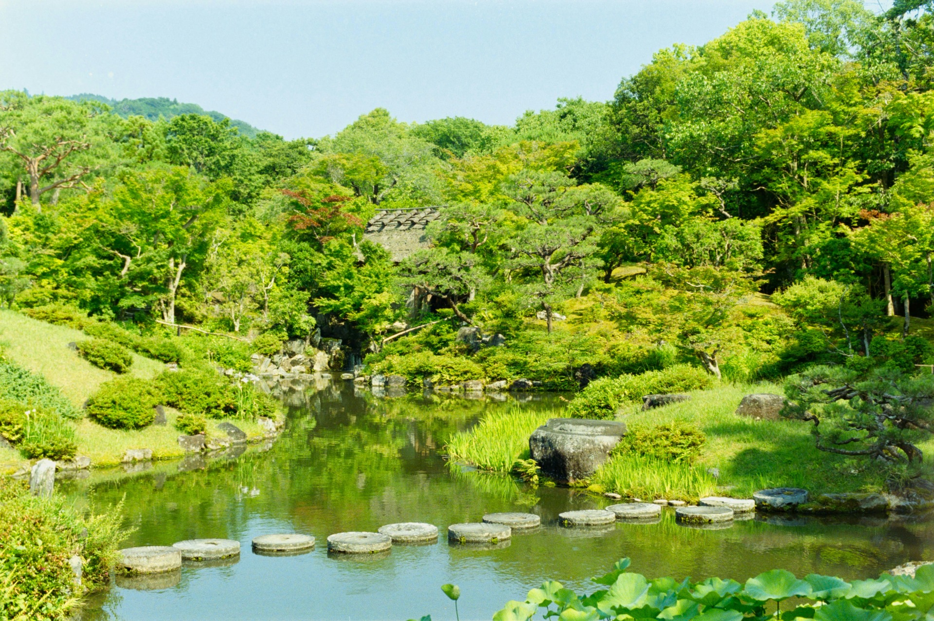 Jardín Isuien en Nara