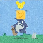 Ilustración de Iko de los parques temáticos de Japón