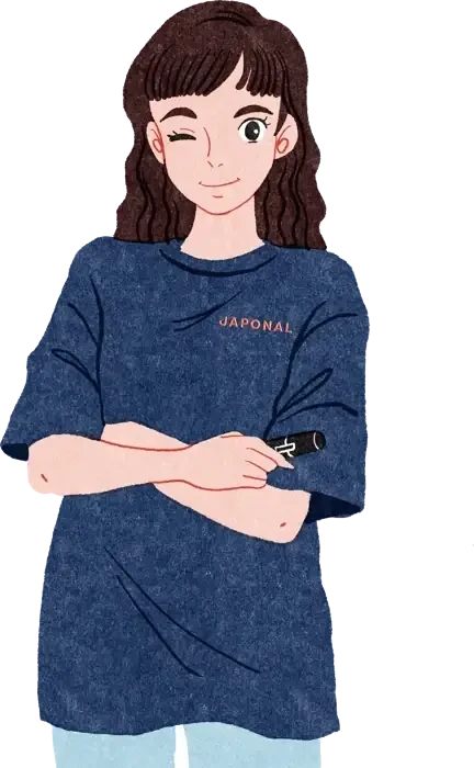 Miyako, la especialista de Japonal, ilustrada por Iko