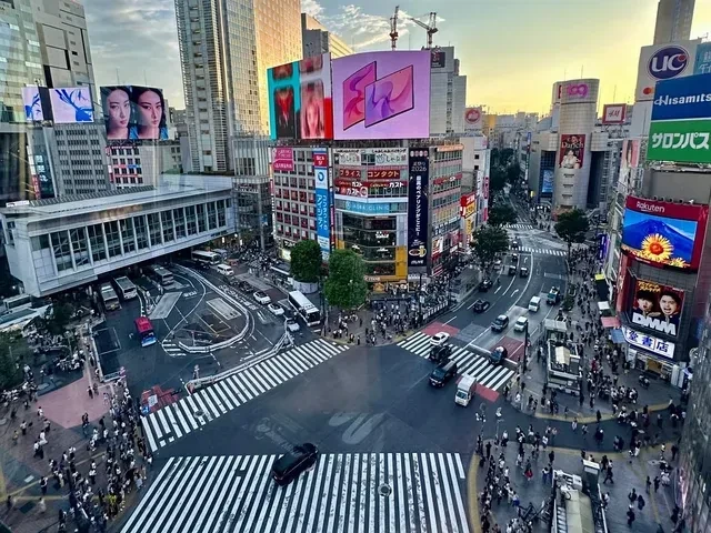 Cruce de Shibuya, en Tokio